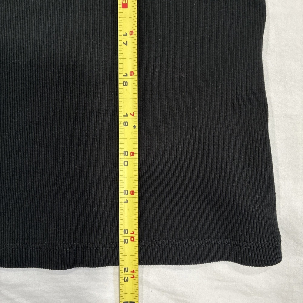Lauren Ralph Lauren Women's "Suede" Trim Black Top Size Petite L Equestrian Barn - Picture 9 of 13
